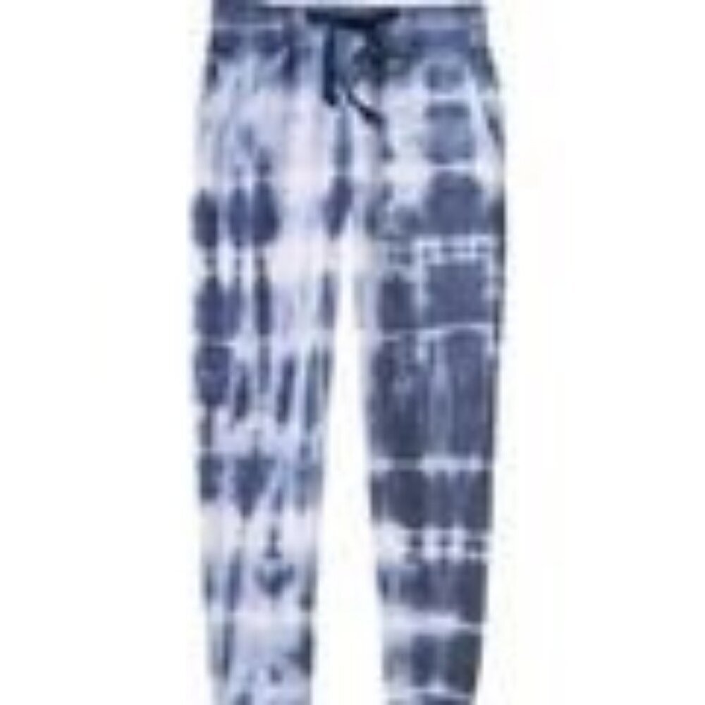 PINK Victoria's Secret Tie Dye Terry Cloth Sweatshirt & Joggers Set - Picture 3 of 10
